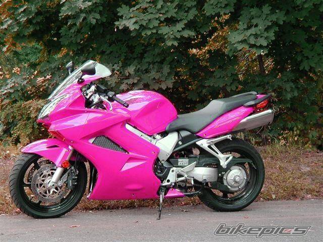 Honda VFR 1200 розовый